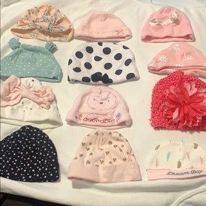 Baby girl beanies